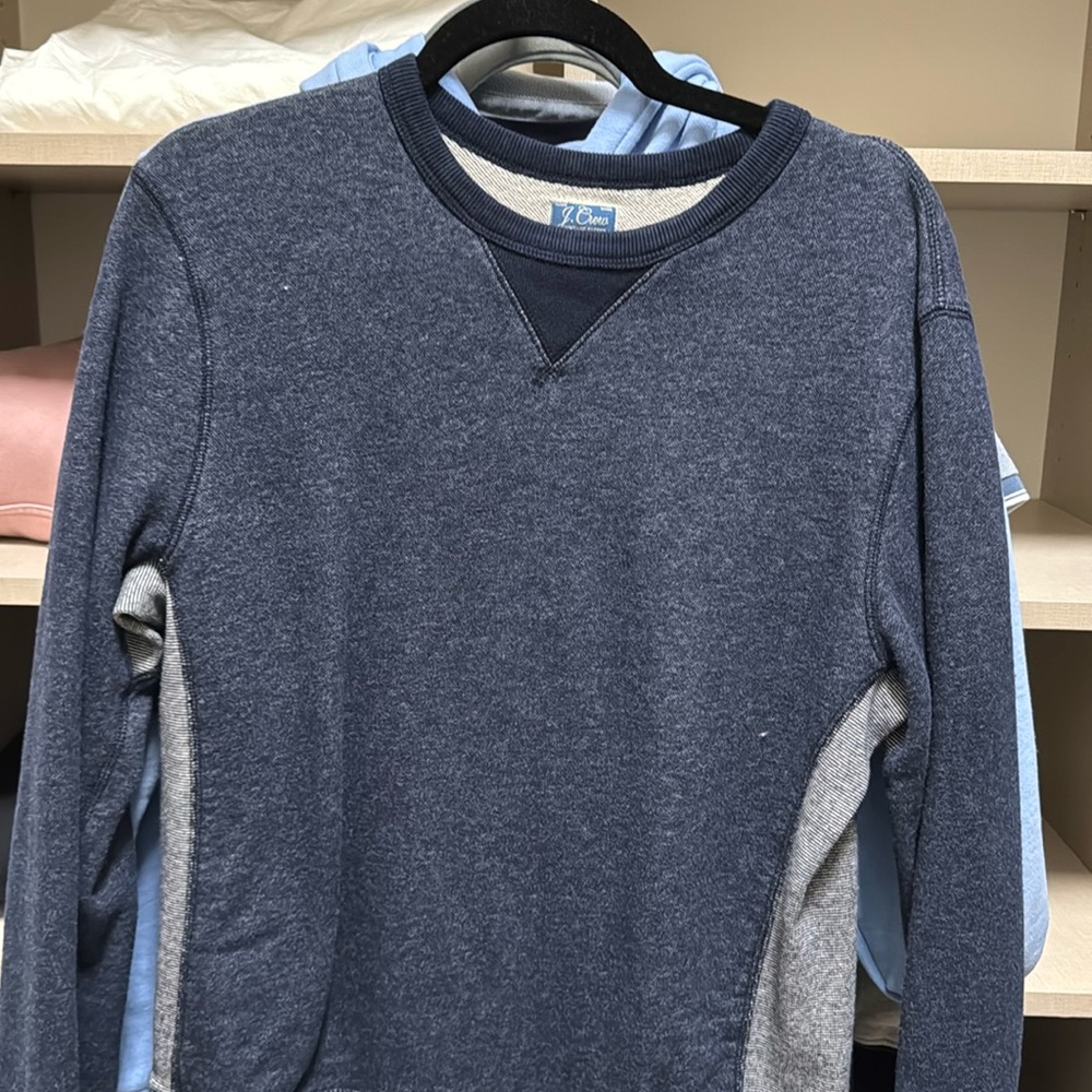 J. Crew Vintage Fleece Crewneck Sweatshirt Size Medium
